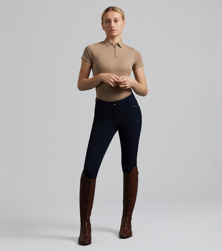 DeltaLadiesFullSeatGelRidingBreeches