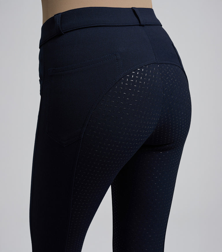DeltaLadiesFullSeatGelRidingBreeches