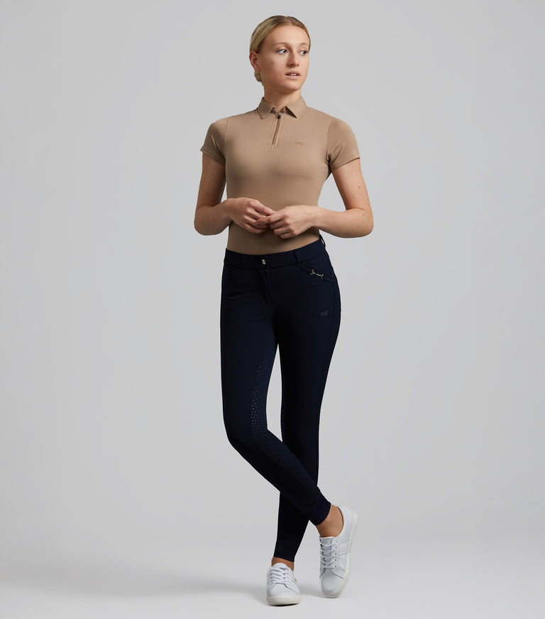 DeltaLadiesFullSeatGelRidingBreeches