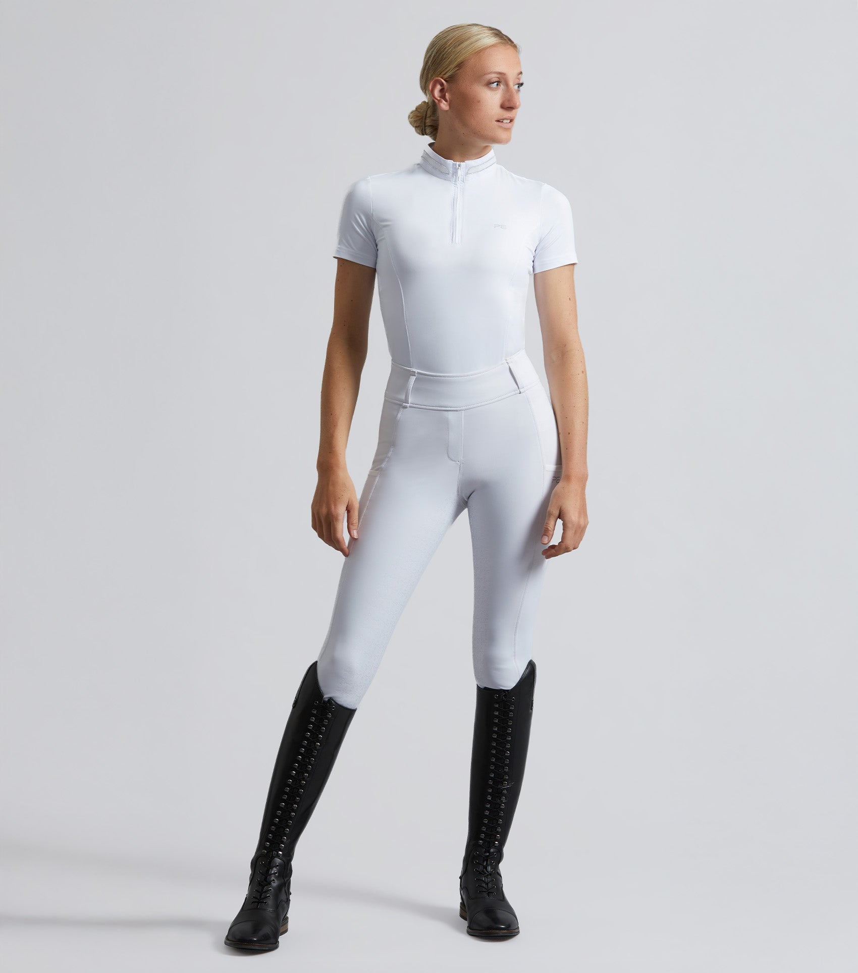 MARKED - Electra Ladies Full Seat Gel Riding Tights White