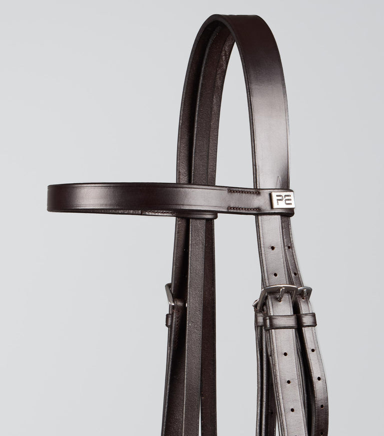 Exercise Racing Bridle with Plain Cavesson Noseband