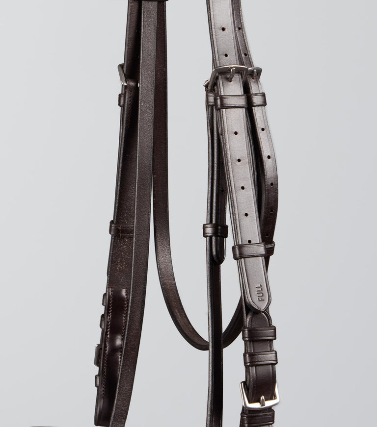 Exercise Racing Bridle with Plain Cavesson Noseband