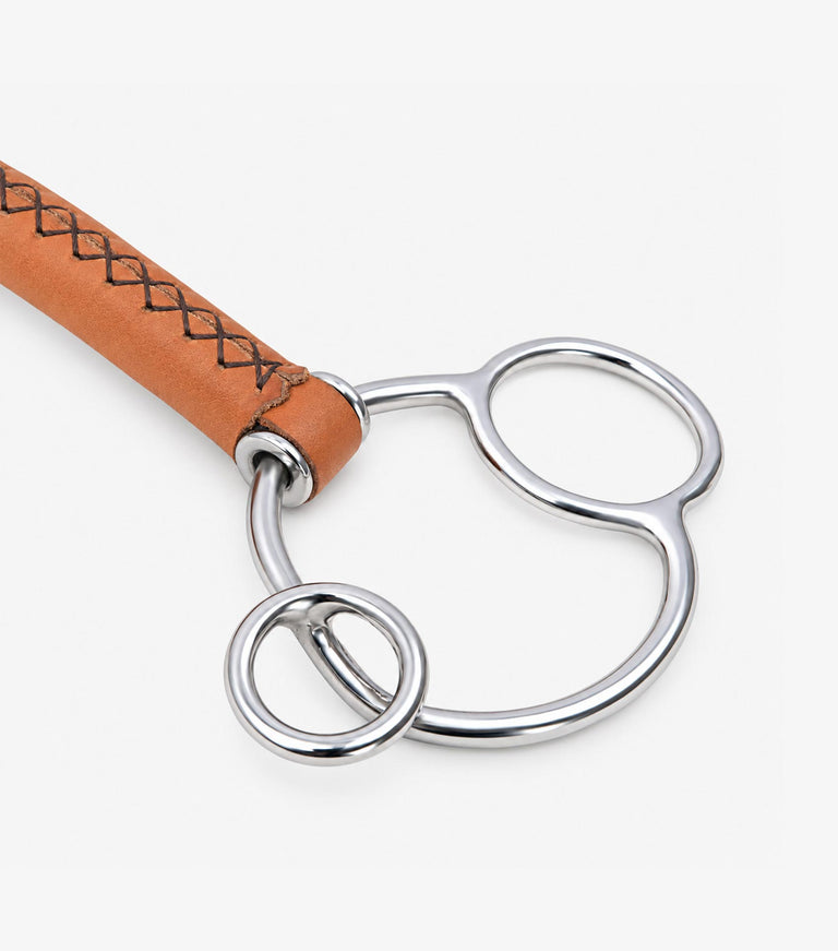 full leather universal gag with straight bar