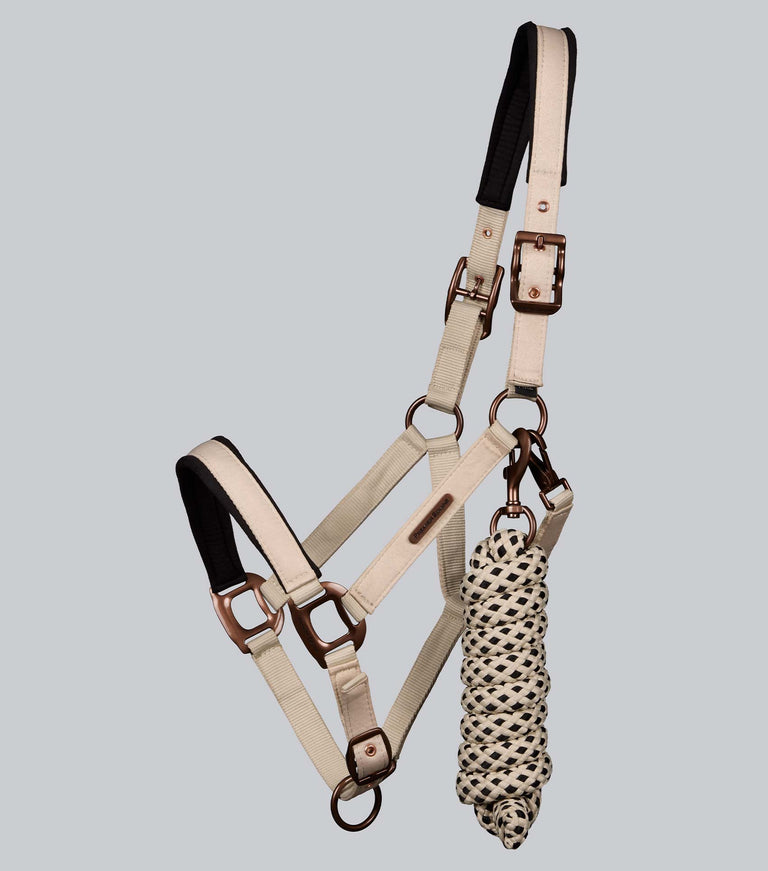 fusco head collar with rope