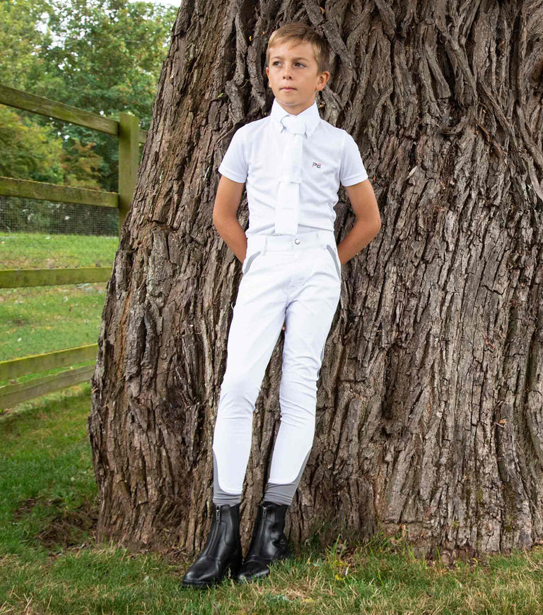 Gando Boys Gel Knee Competition Riding Breeches