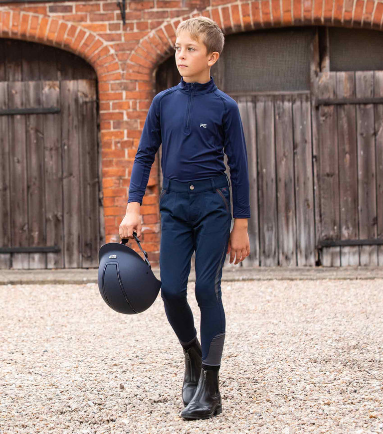 Gando Boys Gel Knee Riding Breeches
