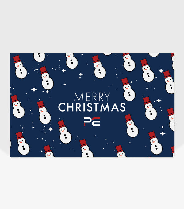 Merry Christmas Snowman E-Voucher