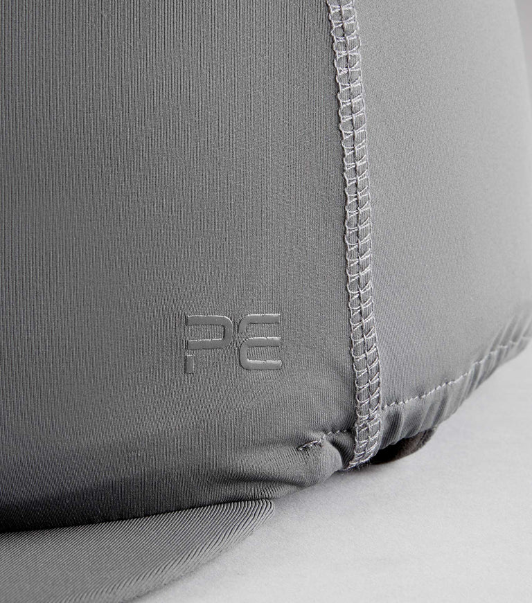 Jersey Hat Silk with Faux Fur Pom Pom