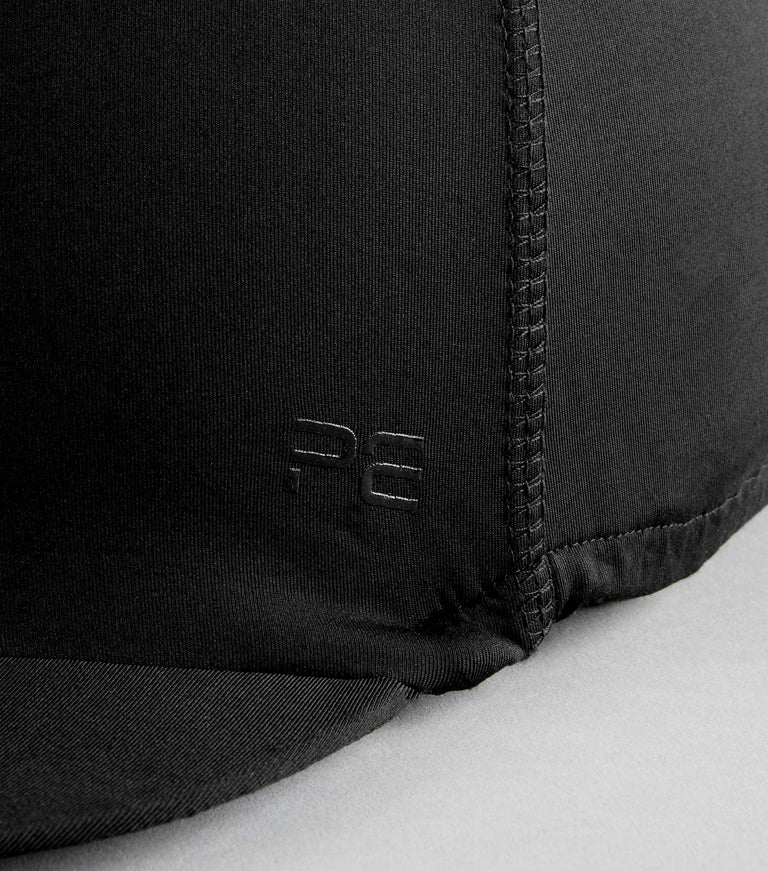 Jersey Hat Silk with Faux Fur Pom Pom