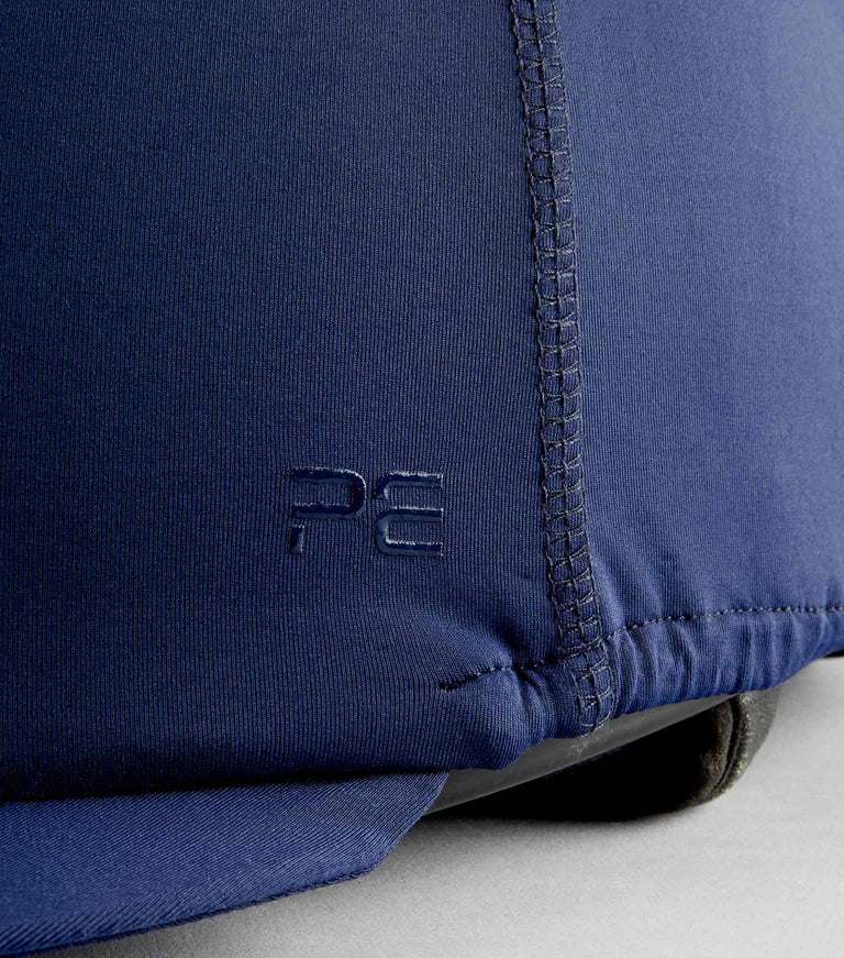 Jersey Hat Silk with Faux Fur Pom Pom