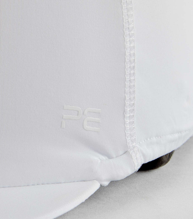 Jersey Hat Silk with Faux Fur Pom Pom