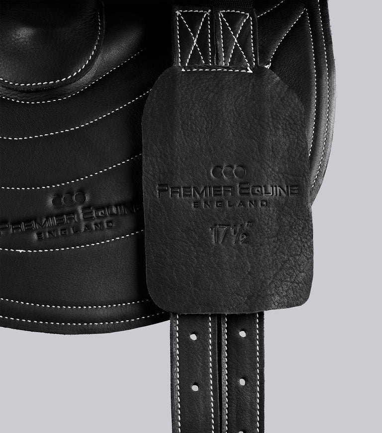 Leather Exercise Racing Saddle Half Tree