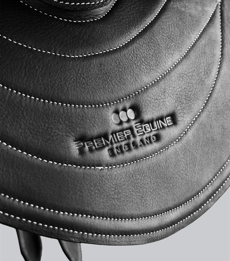 Leather Exercise Racing Saddle Half Tree