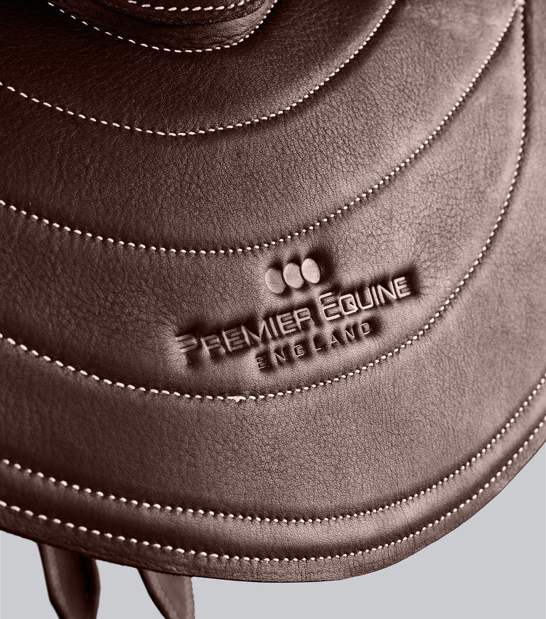 Leather Exercise Racing Saddle Half Tree