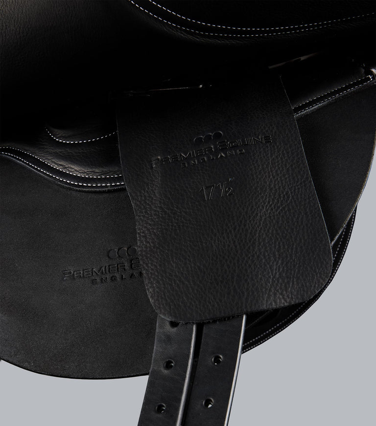 Leather Exercise Racing Saddle Full Tree