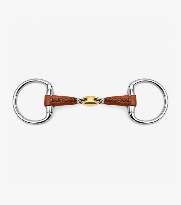 leather mouth eggbutt ring with aurion lozenge