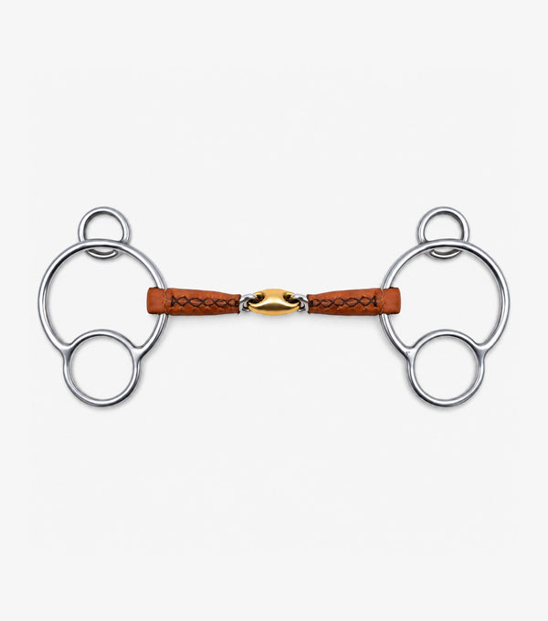 leather mouth universal gag with aurion lozenge