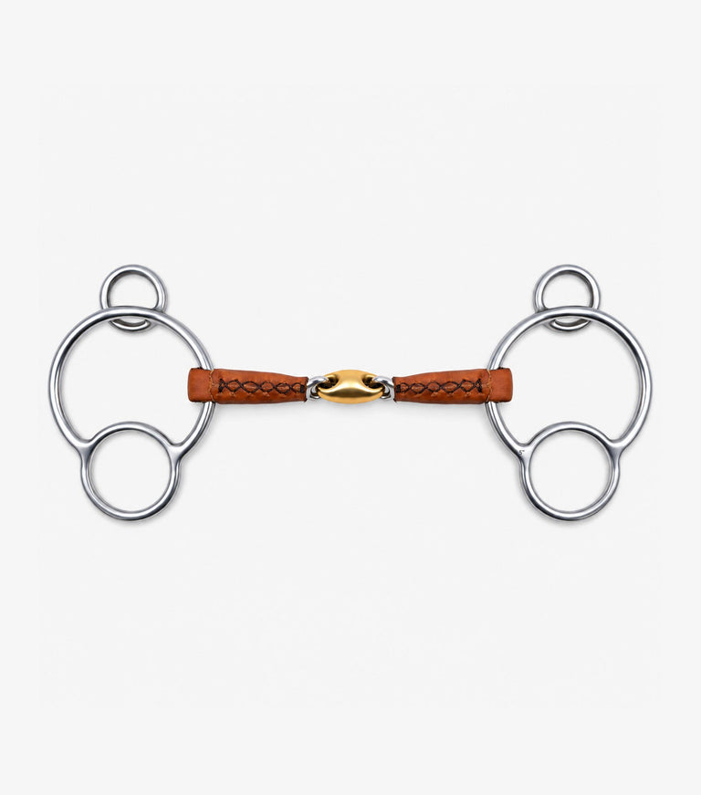 leather mouth universal gag with aurion lozenge