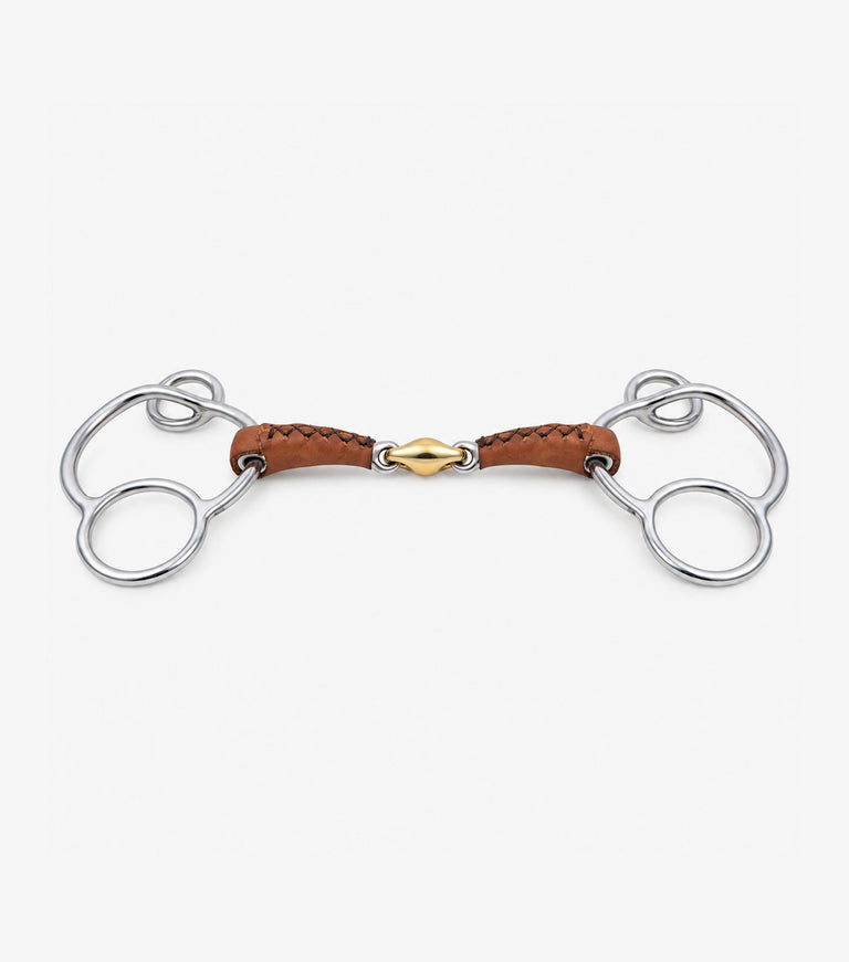 leather mouth universal gag with aurion lozenge