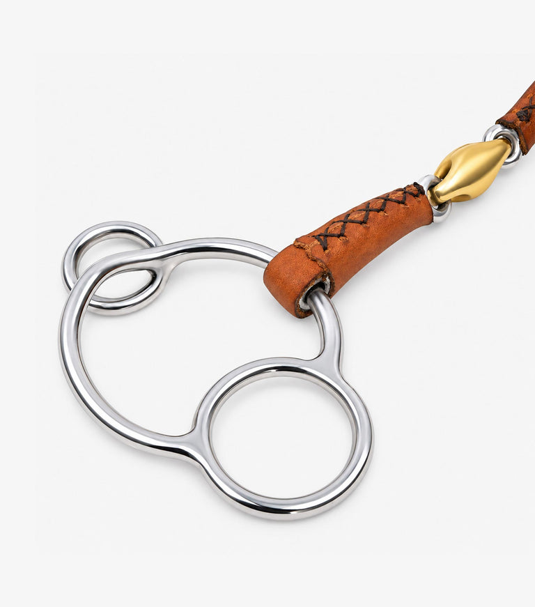 leather mouth universal gag with aurion lozenge
