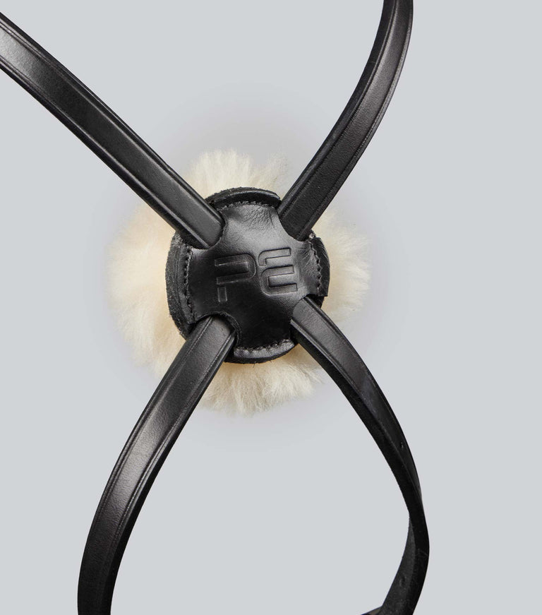 Leather Sheepskin Noseband Protector