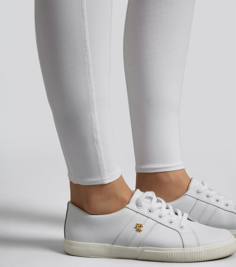 Luceo Ladies Full Seat Competition Riding Tights White