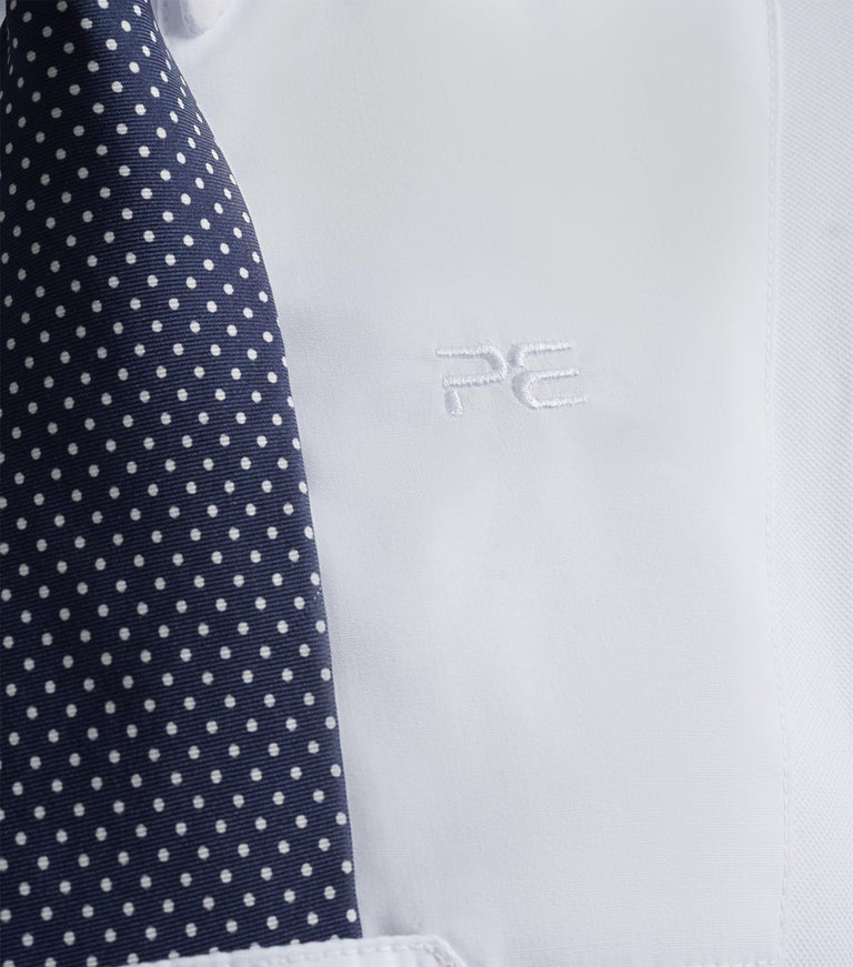 Luciana Ladies Short Sleeve Tie Shirt