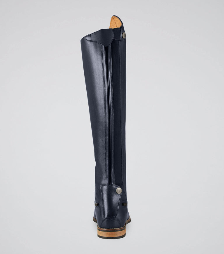 Maurizia Ladies Lace Front Tall Leather Riding Boots