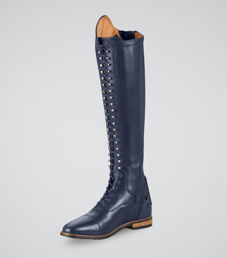 Women's lace up western riding boots discount