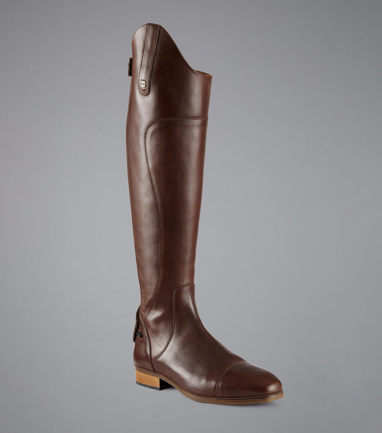 Mazziano Ladies Dress Long Leather Riding Boot - Brown – Premier Equine ...