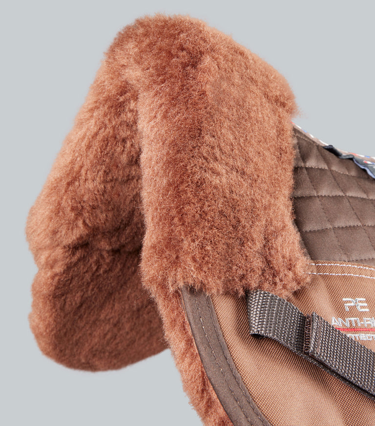 Merino Wool Saddle Pad - Half Pad