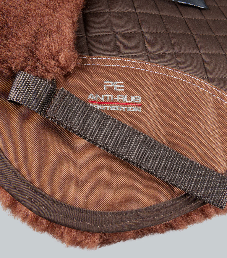 Merino Wool Saddle Pad - Half Pad
