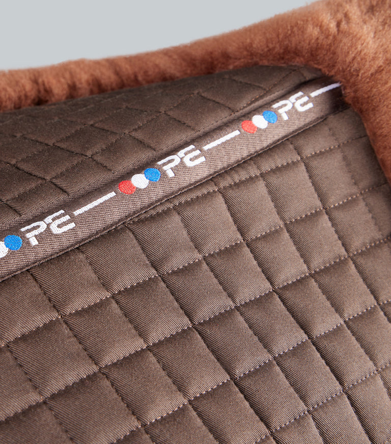 Merino Wool Saddle Pad - Half Pad