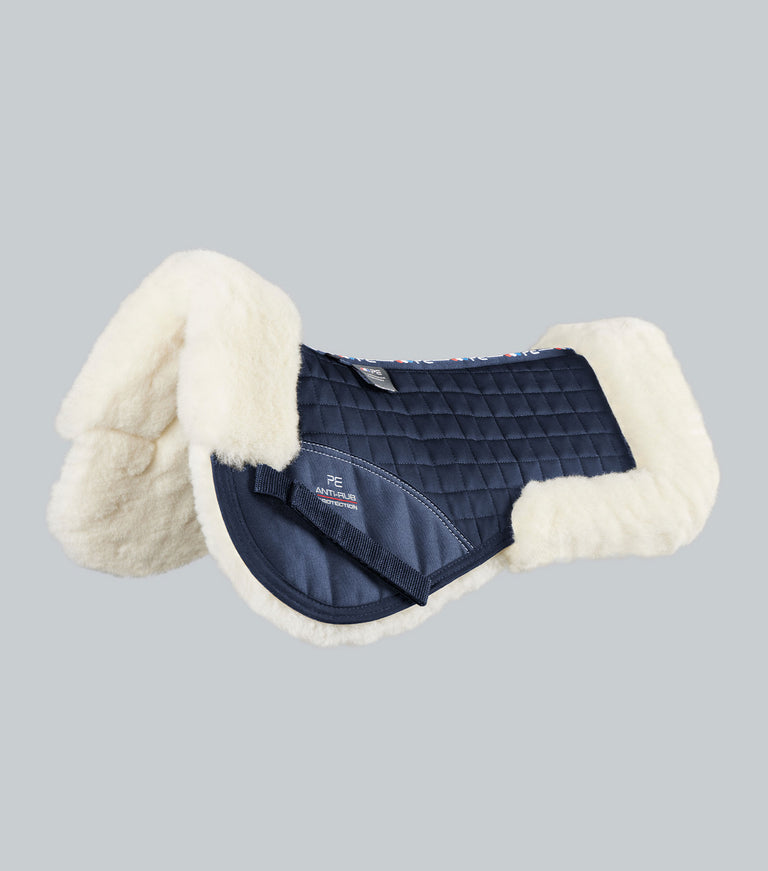 Merino Wool Saddle Pad - Half Pad