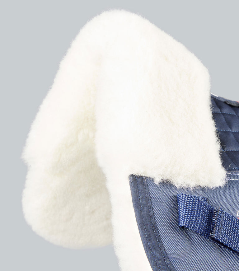 Merino Wool Saddle Pad - Half Pad