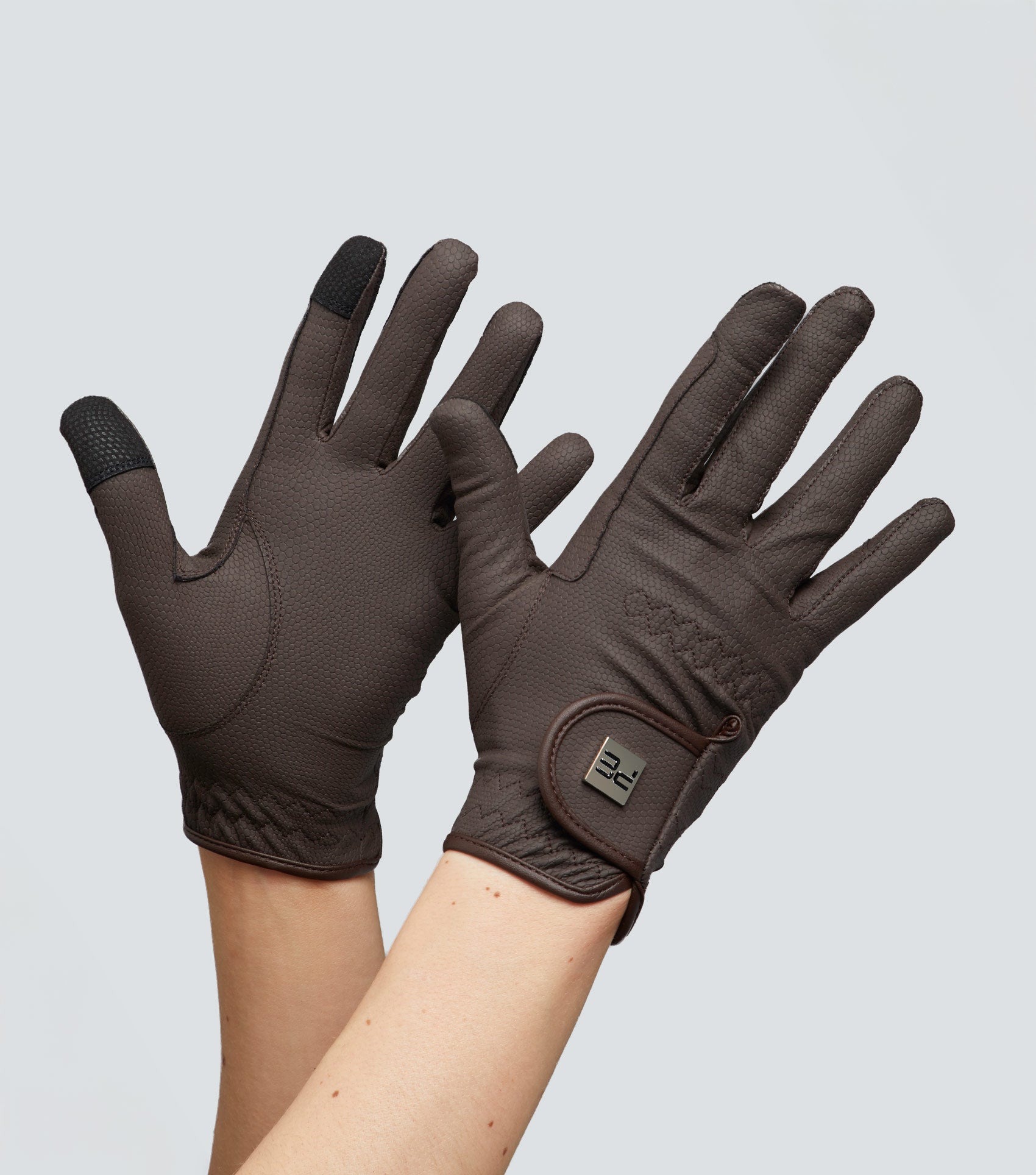 SALE Metaro Ladies Riding Gloves Brown