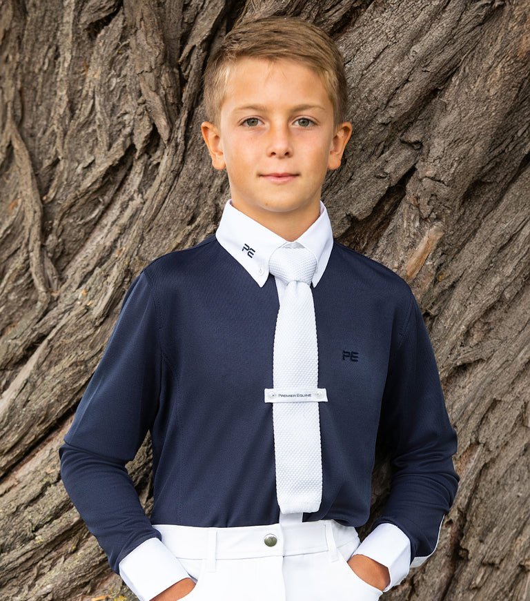 Mini Giulio Boy's Long Sleeve Show Shirt