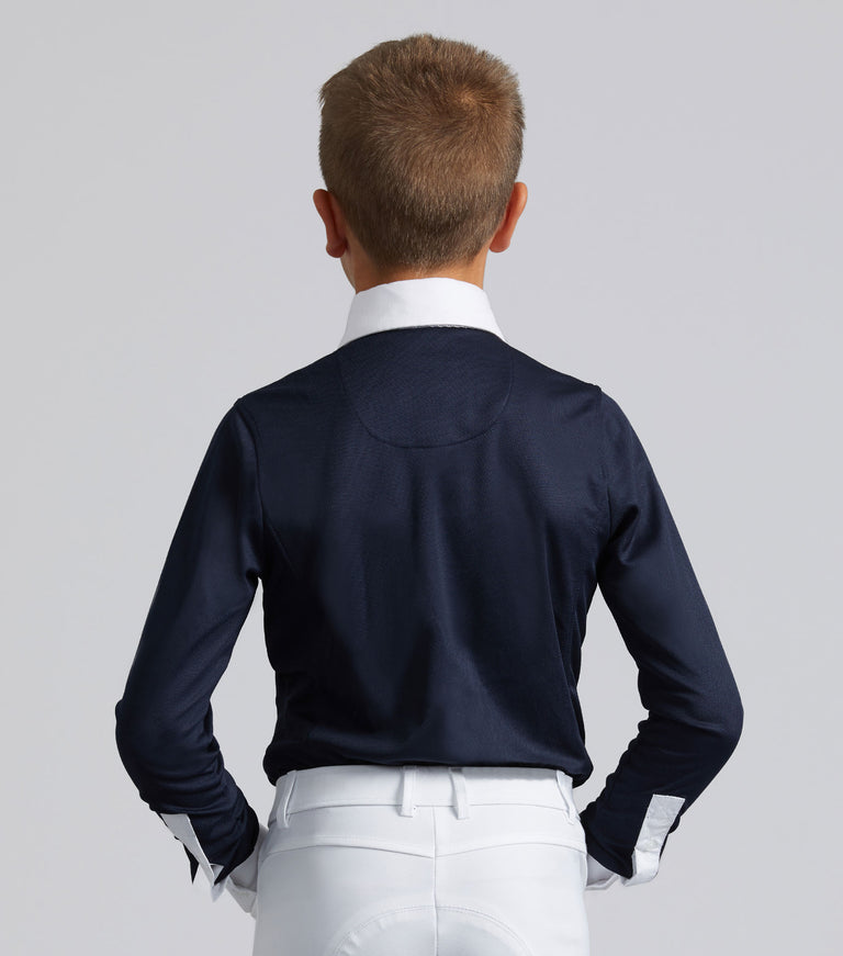 Mini Giulio Boy's Long Sleeve Show Shirt