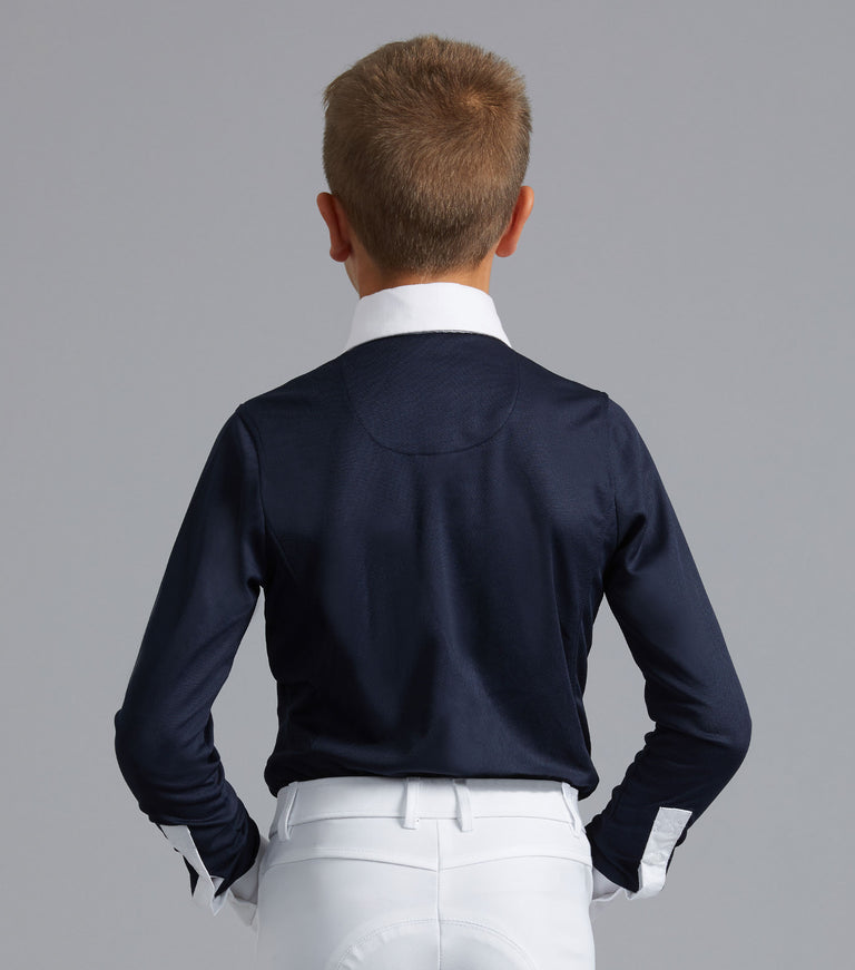 boys navy shirt