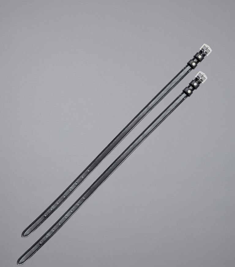 Patent Leather Spur Straps