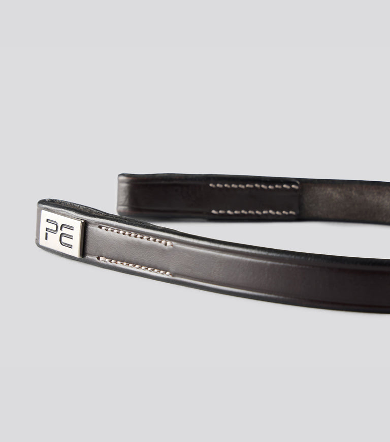 plain browband for hunter bridle