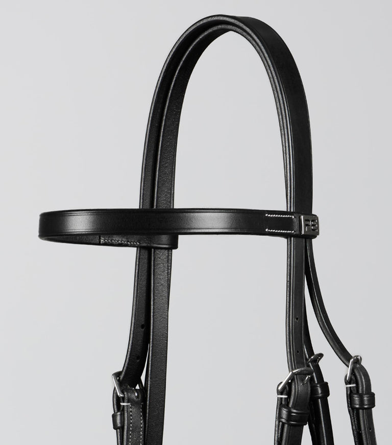 plain browband for hunter bridle