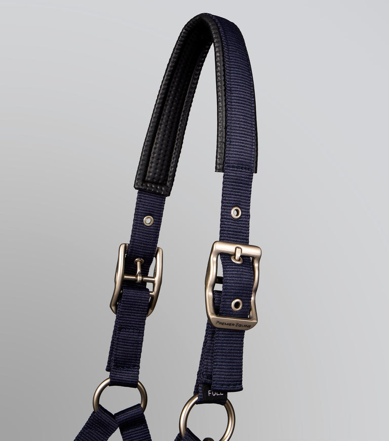 Plain padded head collar with rope