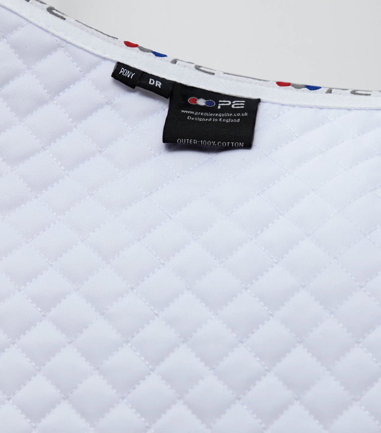 Pony Plain Cotton Dressage Square