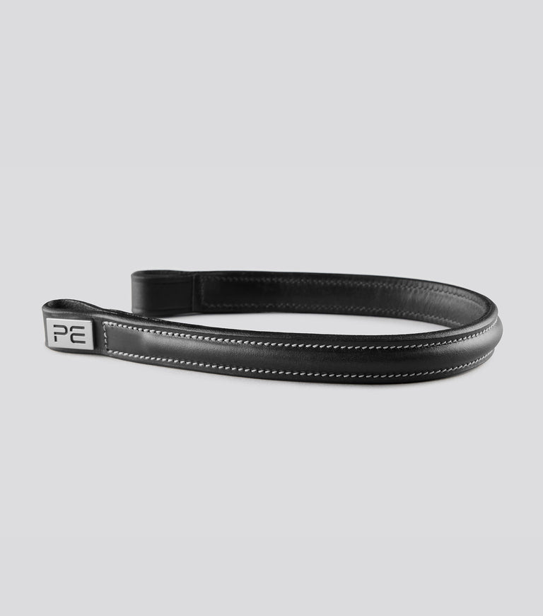 Raised browband for raised jumping bridle
