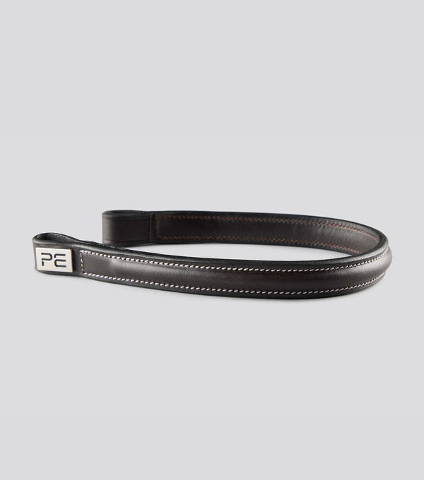 Raised browband for raised jumping bridle