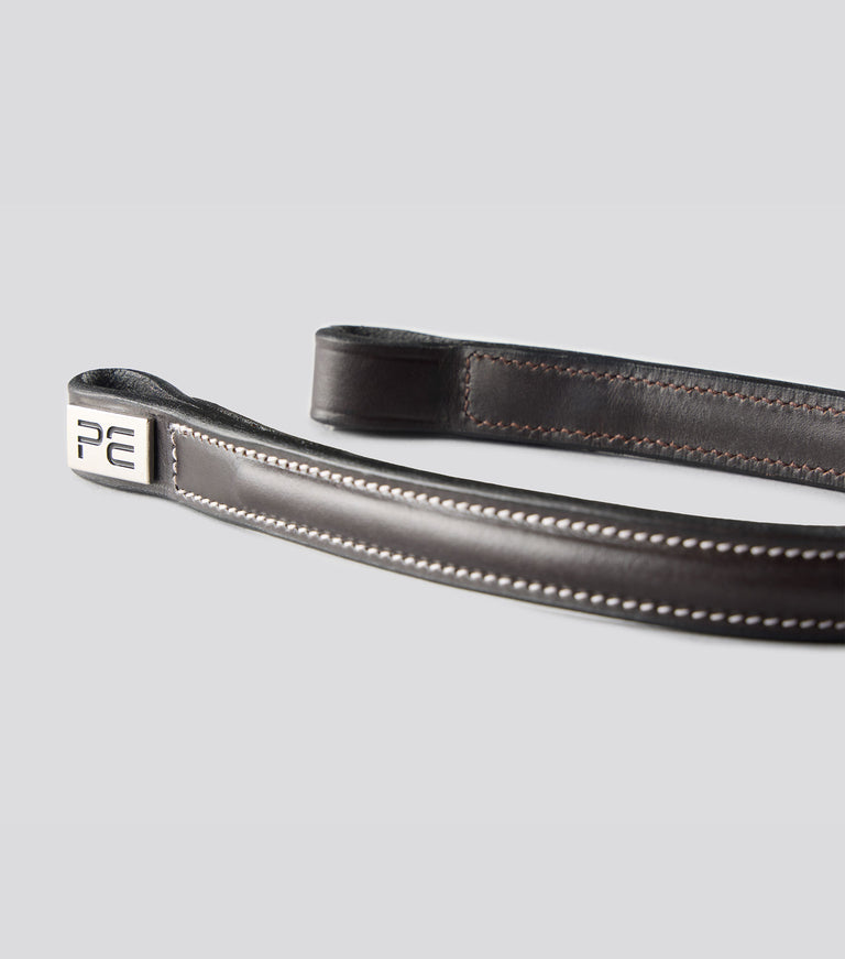 Raised browband for raised jumping bridle