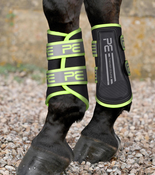 reflective brushing boots