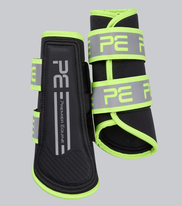 reflective brushing boots