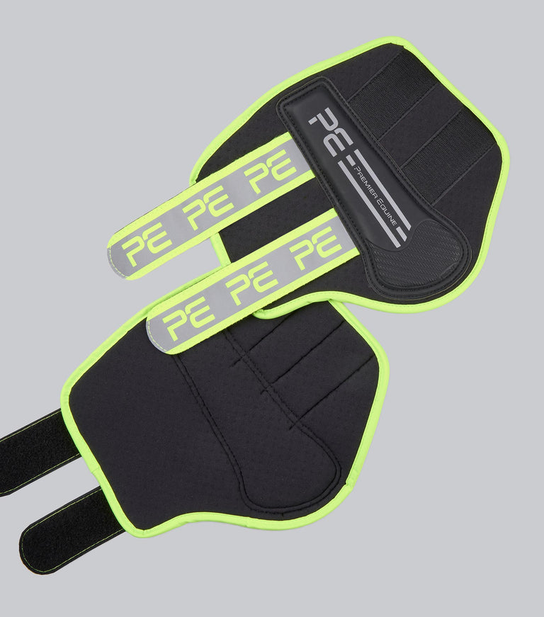 reflective brushing boots